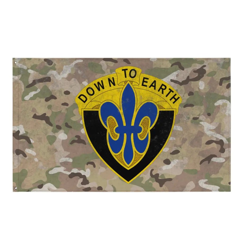 389th Engineer Battalion Indoor Wall Flag Tactically Acquired Default Title  