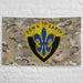 389th Engineer Battalion Indoor Wall Flag Tactically Acquired   