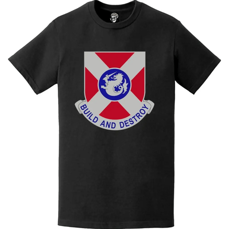 391st Engineer Battalion Logo Emblem T-Shirt