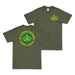 Double-Sided 3d Cavalry Regiment Combat Veteran T-Shirt Tactically Acquired Military Green Clean Small