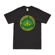 3d Cavalry Regiment OIF Veteran T-Shirt Tactically Acquired Black Distressed Small