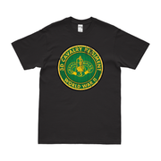 3d Cavalry Regiment World War II Tribute T-Shirt Tactically Acquired Black Distressed Small