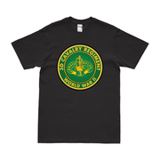 3d Cavalry Regiment World War II Tribute T-Shirt Tactically Acquired Black Clean Small