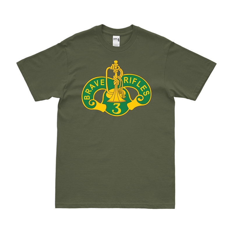 3d Cavalry Regiment DUI Logo T-Shirt