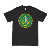 3d Cavalry Regiment SSI Unit Logo T-Shirt Tactically Acquired Black Distressed Small