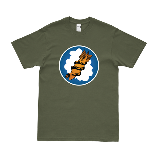 3rd Bombardment Squadron Logo T-Shirt Tactically Acquired Military Green Clean Small