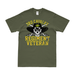 3d Cavalry Regiment Veteran T-Shirt Tactically Acquired Military Green Distressed Small