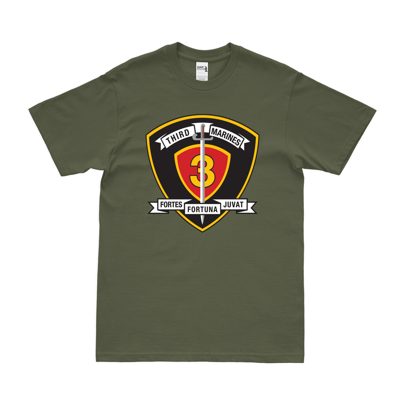 3rd Marine Regiment Unit Emblem T-Shirt
