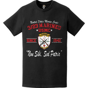 3rd Battalion 23rd Marines Since 1942 USMC Unit Legacy Distressed T-Shirt Tactically Acquired   