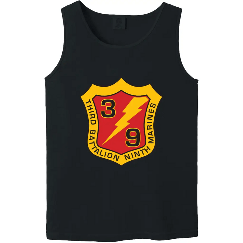 3rd Battalion, 9th Marines (3/9) Unit Logo Emblem Tank Top