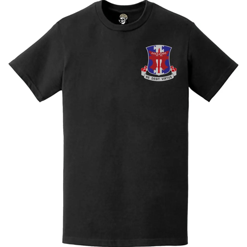 3rd Brigade Combat Team (BCT) "Rakkasan" 101st Airborne Division Left Chest T-Shirt Tactically Acquired   