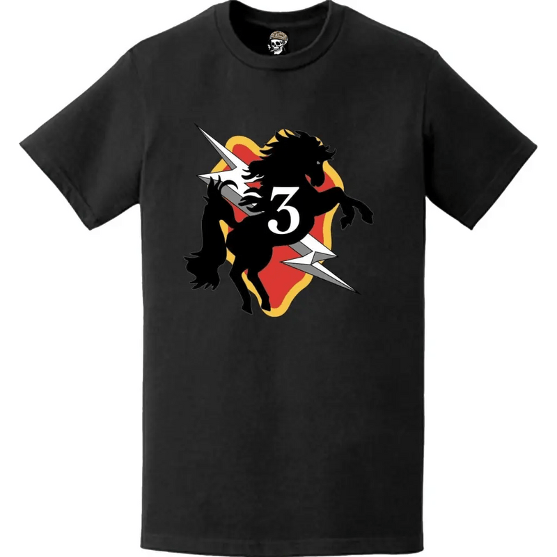 3rd IBCT, 25th ID "Broncos" Logo Emblem T-Shirt