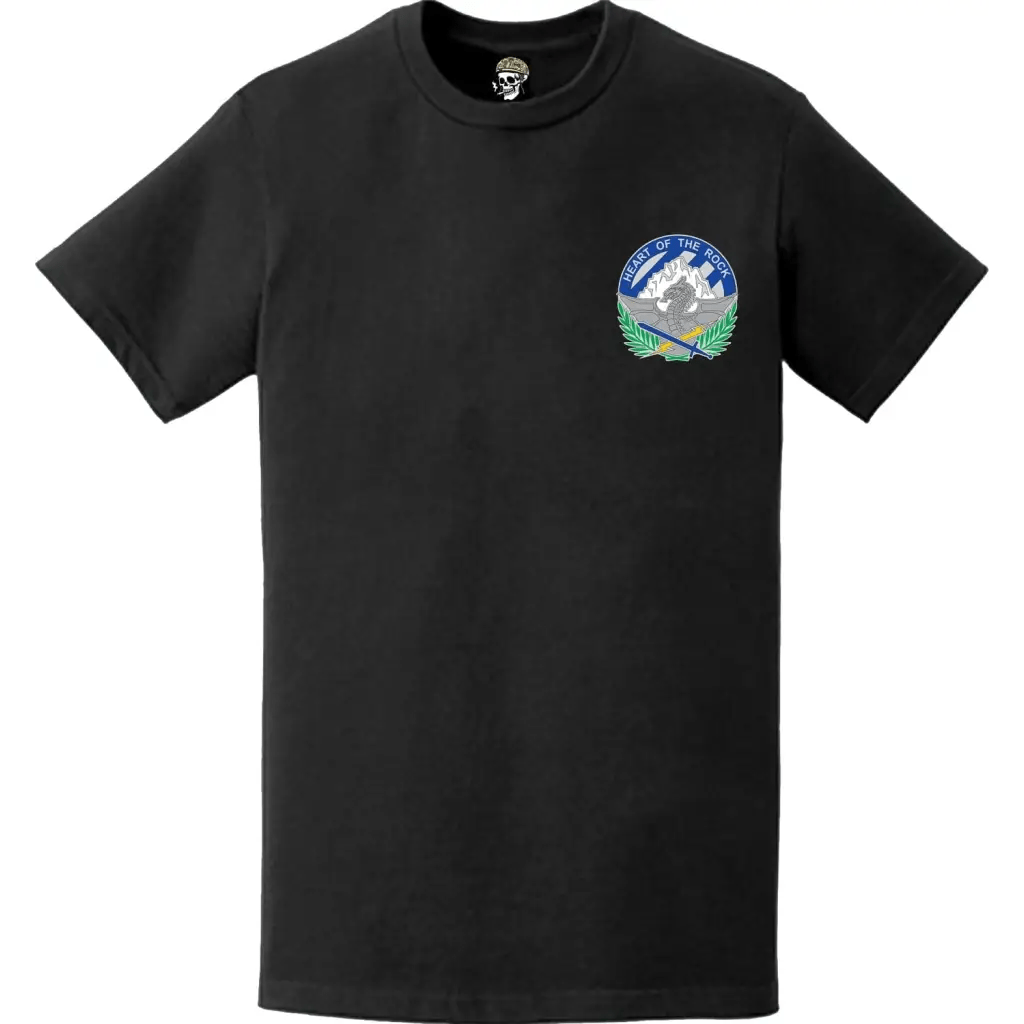 3rd ID SUST Logo Emblem Left Chest T-Shirt Tactically Acquired   