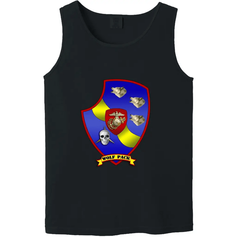 3rd LAR Wolfpack Logo Emblem Tank Top