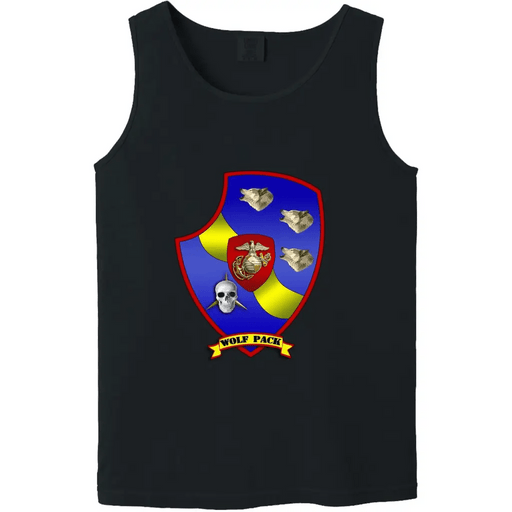 3rd LAR Wolfpack Logo Emblem Tank Top Tactically Acquired   