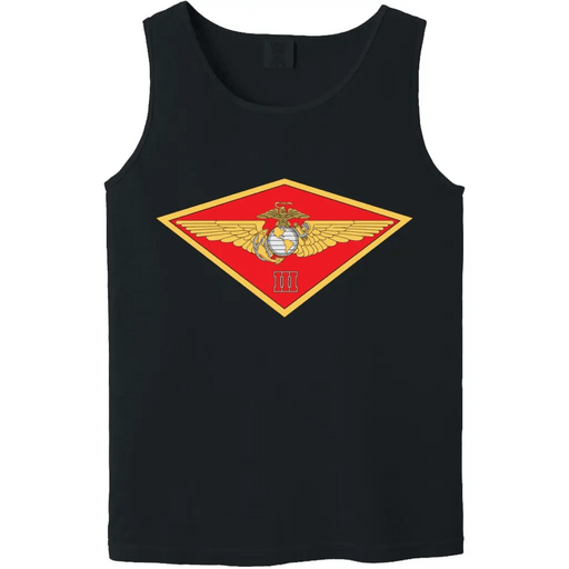3rd Marine Aircraft Wing (3rd MAW) Unit Logo Emblem Tank Top Tactically Acquired   