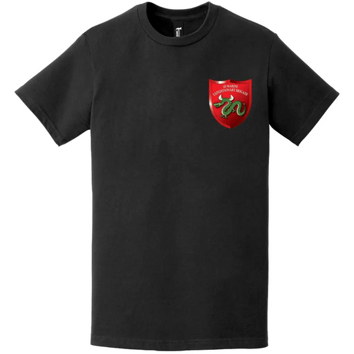 3rd Marine Expeditionary Brigade (3rd MEB) Left Chest Logo Emblem T-Shirt Tactically Acquired   