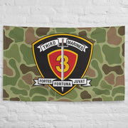 3rd Marine Regiment Frogskin Camo Flag Tactically Acquired   