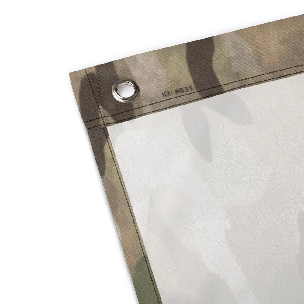 U.S. Army 187th Airborne Infantry "Rakkasans" OCP Camo Indoor Wall Flag Tactically Acquired   