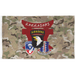 U.S. Army 187th Airborne Infantry "Rakkasans" OCP Camo Indoor Wall Flag Tactically Acquired   