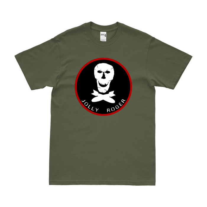 400th Bombardment Squadron WW2 T-Shirt Tactically Acquired Military Green Clean Small