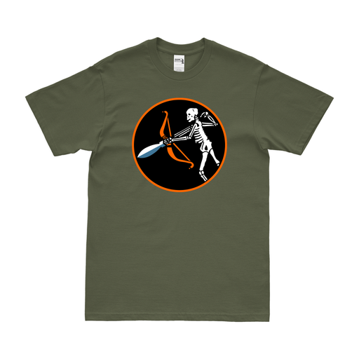 416th Bombardment Squadron Logo T-Shirt Tactically Acquired Military Green Clean Small