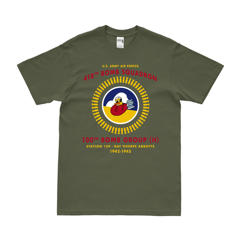 418th Bomb Squadron Since 1942 Legacy T-Shirt
