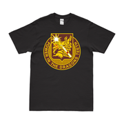 U.S. Army 425th Medical Battalion T-Shirt Tactically Acquired Black Clean Small