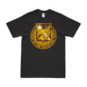 U.S. Army 425th Medical Battalion T-Shirt Tactically Acquired Black Distressed Small