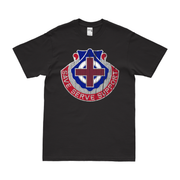U.S. Army 435th Medical Battalion T-Shirt Tactically Acquired Black Distressed Small