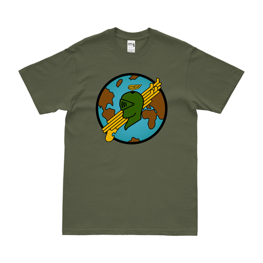 450th Bomb Group WW2 Logo T-Shirt Tactically Acquired Military Green Clean Small