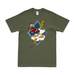 476th Fighter Group WW2 Logo T-Shirt Tactically Acquired Military Green Distressed Small