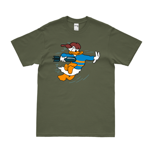 479th Bombardment Squadron WW2 USAAF T-Shirt Tactically Acquired Military Green Clean Small