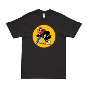 47th Bombardment Squadron WW2 T-Shirt Tactically Acquired Black Clean Small