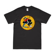 47th Bombardment Squadron WW2 T-Shirt Tactically Acquired Black Distressed Small