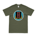 484th Bombardment Group Logo T-Shirt Tactically Acquired Military Green Distressed Small