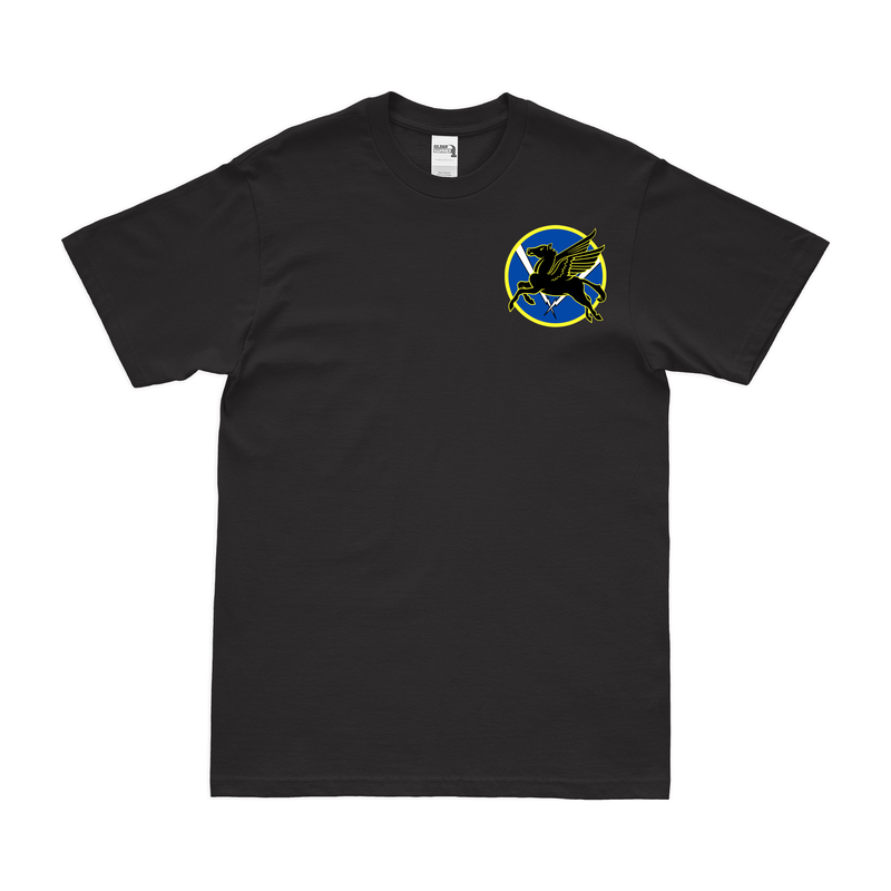 486th Fighter Squadron WW2 Left Chest Emblem T-Shirt