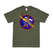 487th Fighter Squadron WW2 Logo T-Shirt Tactically Acquired Military Green Distressed Small