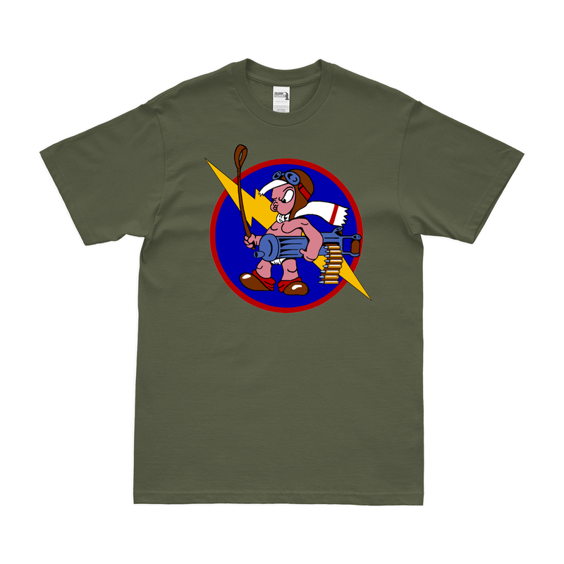 487th Fighter Squadron WW2 Logo T-Shirt