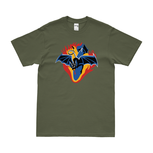 499th Bombardment Squadron WW2 USAAF T-Shirt Tactically Acquired Military Green Clean Small