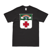 U.S. Army 50th Medical Battalion T-Shirt Tactically Acquired Black Clean Small