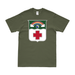 U.S. Army 50th Medical Battalion T-Shirt Tactically Acquired Military Green Clean Small