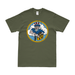 524th Bombardment Squadron WW2 Emblem T-Shirt Tactically Acquired Military Green Distressed Small