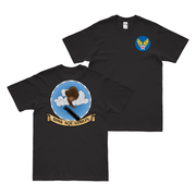 Double-Sided 569th Bomb Squadron WW2 AAF T-Shirt Tactically Acquired Black Clean Small