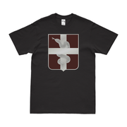 U.S. Army 57th Medical Battalion T-Shirt Tactically Acquired Black Clean Small