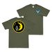 Double-Sided 5th Bomb Squadron WW2 AAF T-Shirt Tactically Acquired Military Green Clean Small