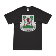 U.S. Army 61st Medical Battalion T-Shirt Tactically Acquired Black Clean Small