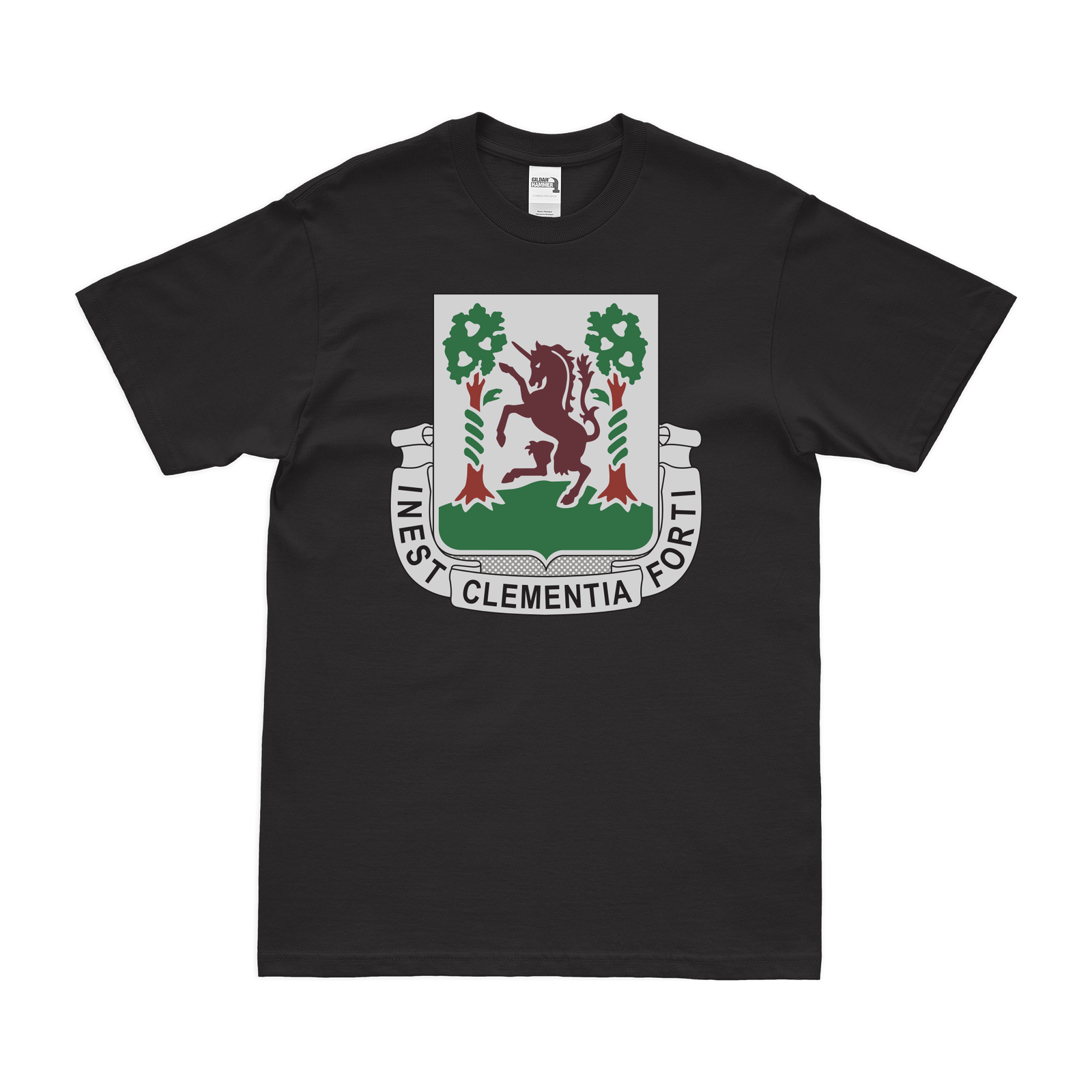 U.S. Army 61st Medical Battalion T-Shirt Tactically Acquired Black Clean Small