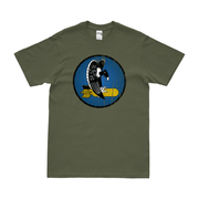 740th Bombardment Squadron WW2 USAAF T-Shirt Tactically Acquired Military Green Distressed S