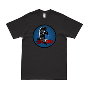 743rd Bombardment Squadron WW2 USAAF T-Shirt Tactically Acquired Black Distressed Small